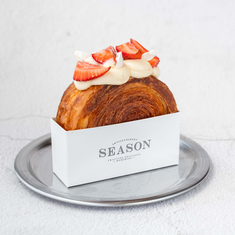 Croissant New York Roll, Çilekli