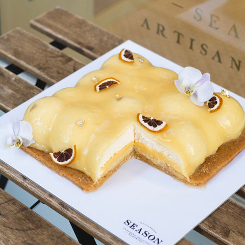 Limonlu Cheesecake Entremet (8-10 kişilik)