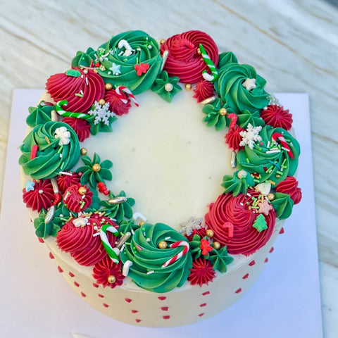 New Year Cake (farklı kişi seçenekleriyle)