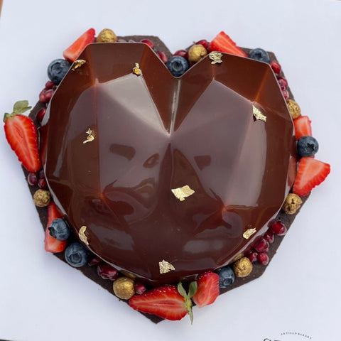 Çikolatalı Entremet GLÜTENSİZ (8-10 kişilik)