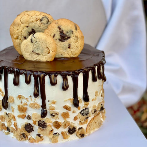 Cookie Monster Cake (with different portion options)