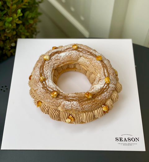 Paris Brest Eclair Cake (with different portion options)