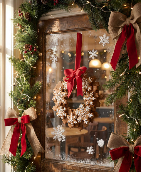 ZENCEFİLLİ KURABİYE KAPI SÜSÜ