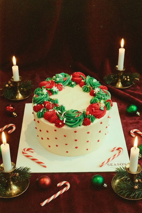 New Year Cake (farklı kişi seçenekleriyle)