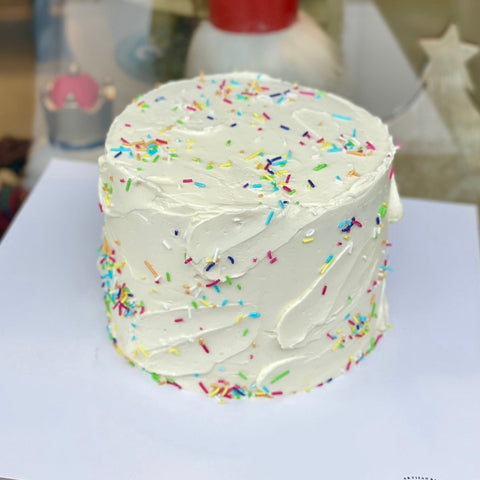 Sprinkle Cake (with different portion options)